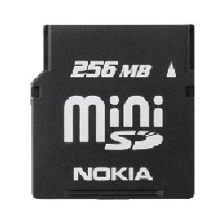 MU-18 MINI SD CARD 256MB ORIGINALE NOKIA